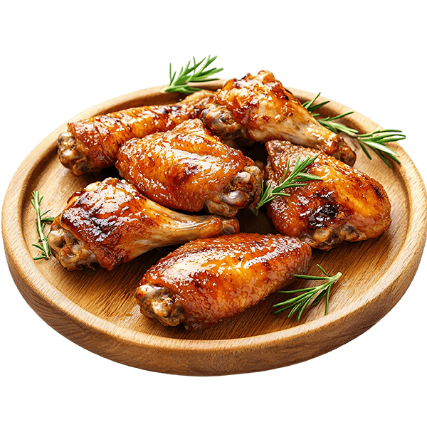 Mélange of Herb-Infused Wings